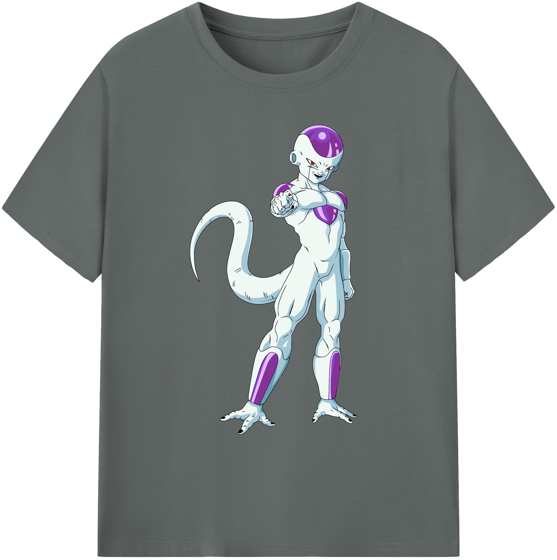 （画像用） ドラゴンボール フリーザ DRAGON BALL Frieza 綿100％ メンズ半袖Tシャツ｜肌触りやわらか＆通気性
